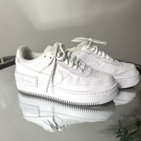 SOLD ALREADY ๐ Nike Air Force 1 Shadow Triple White - Picture 2 of 5